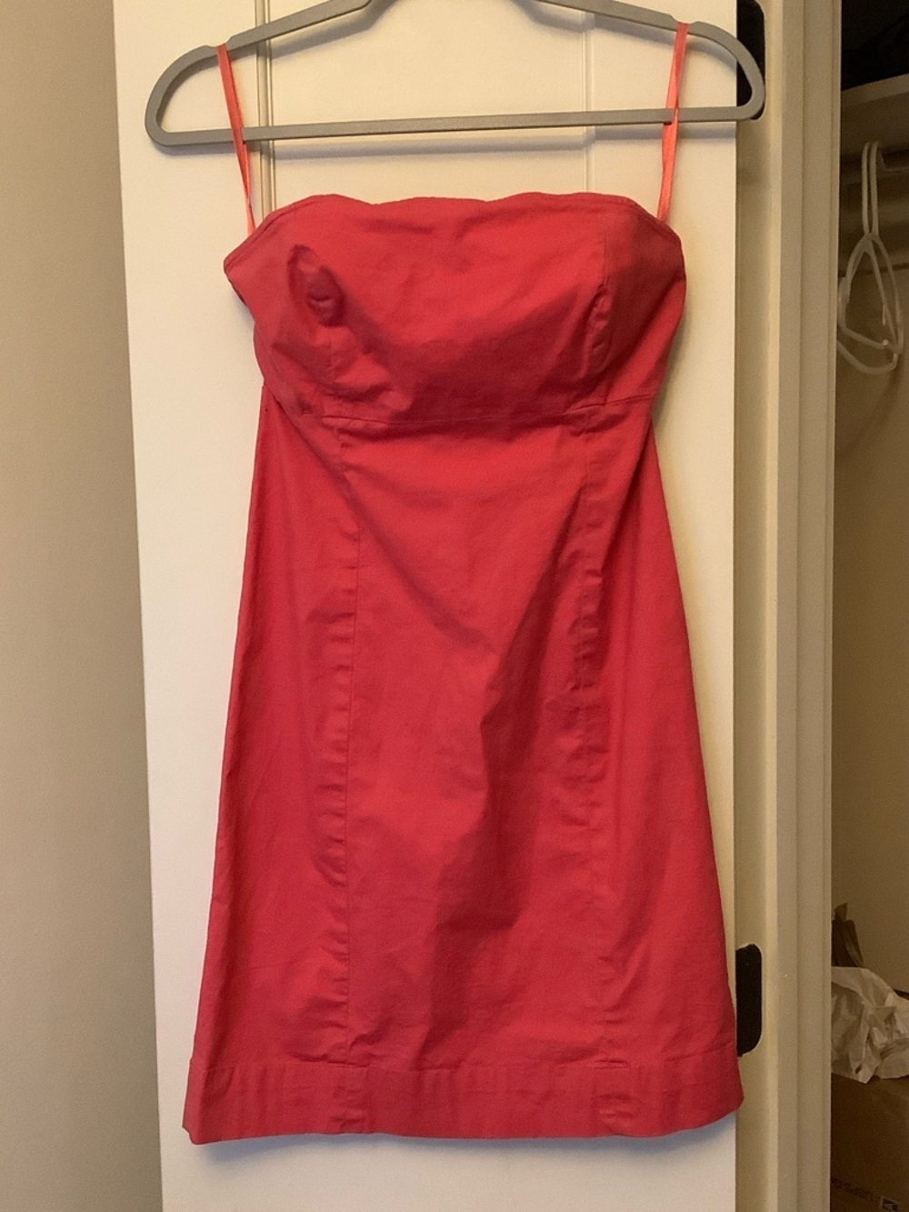 GAP Vintage Strapless Pink Cocktail Dress - Picture 4 of 8